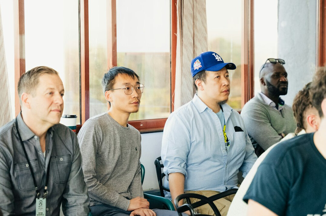 employees collaborating in workshop